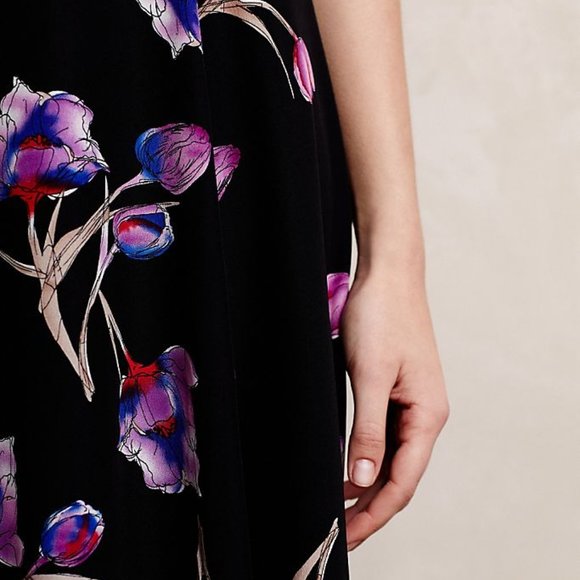 Yumi Kim Dutch Crocus Floral Silk Maxi - Picture 7 of 8